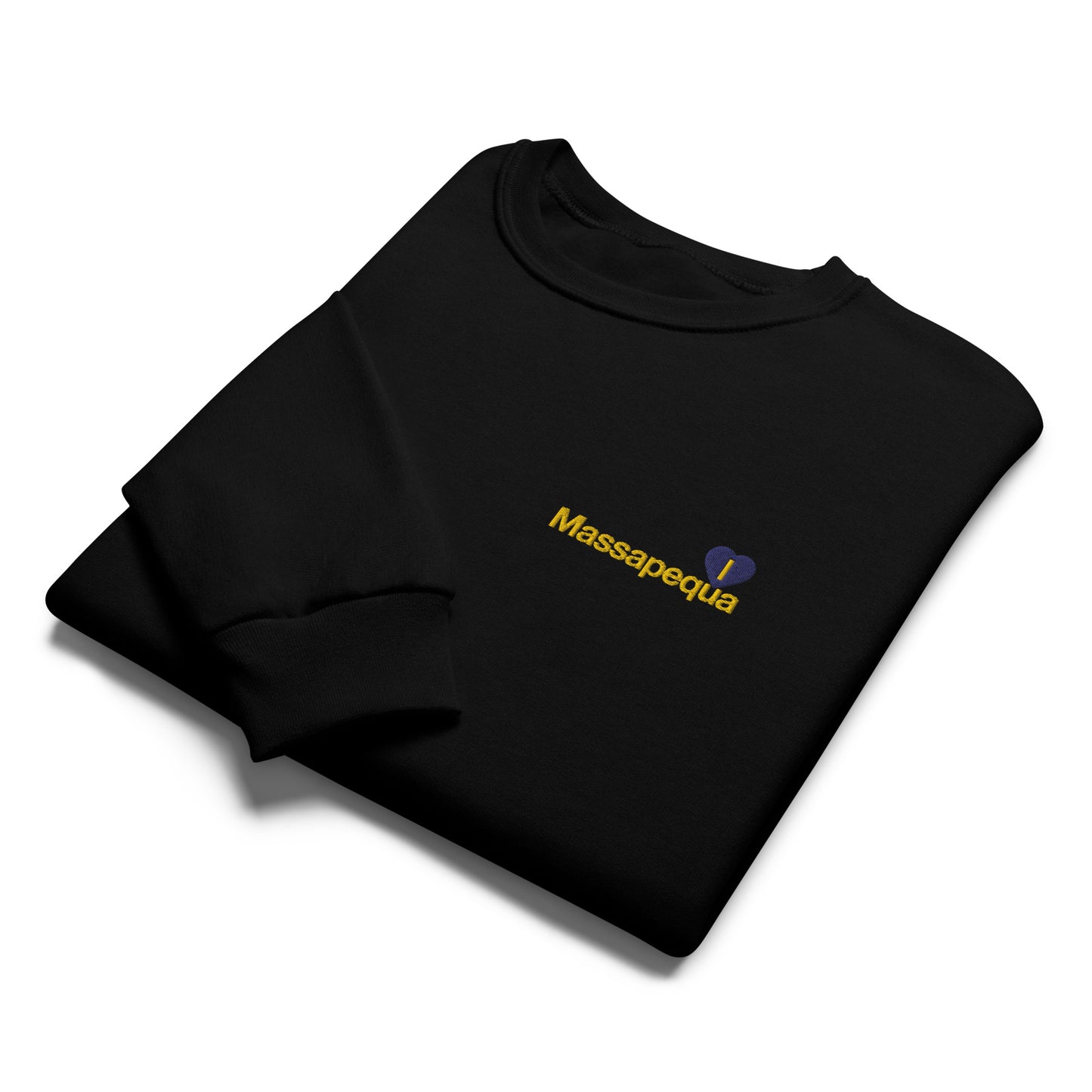 I heart massapequa crewneck