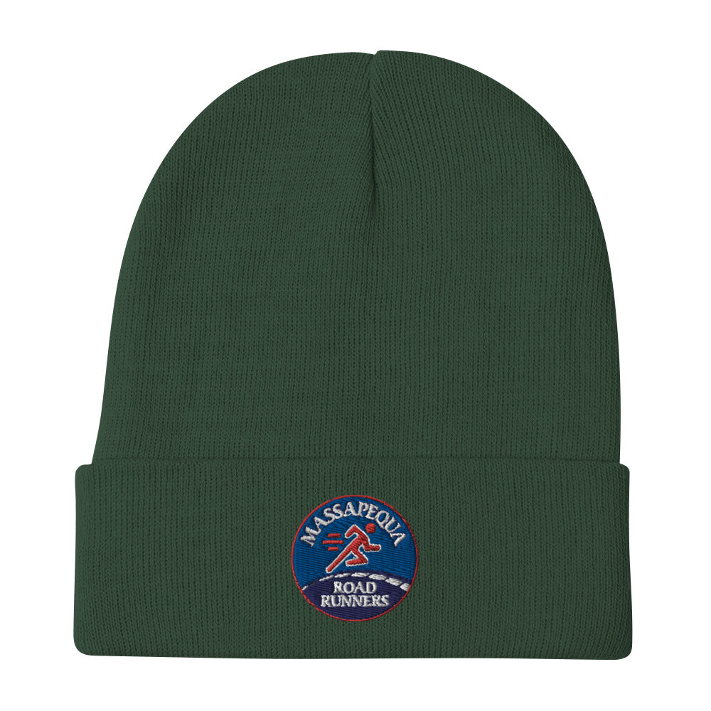 Massapequa Road Runners Logo Embroidered Beanie