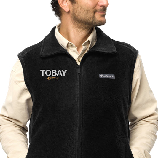 TOBAY Men’s Columbia fleece vest