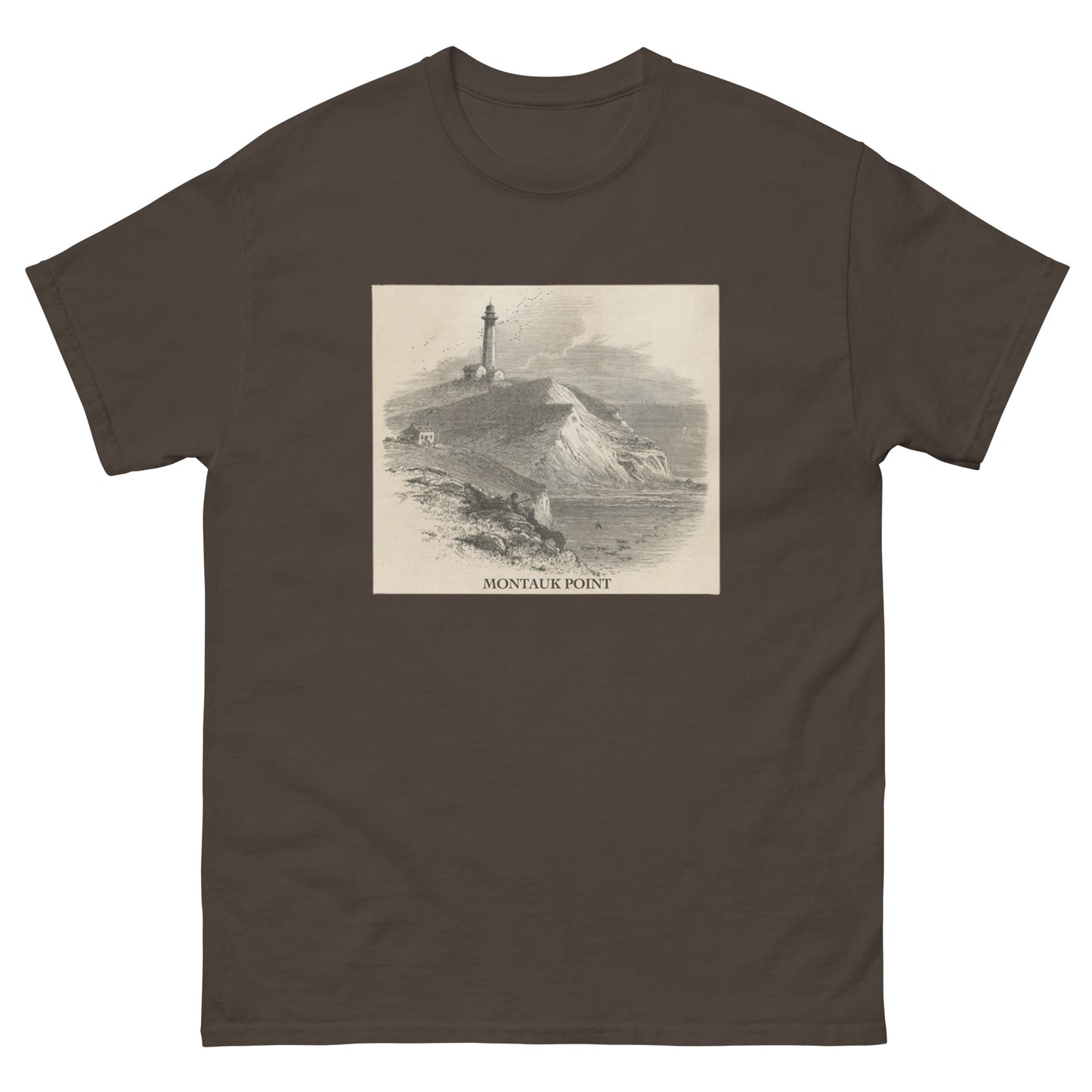 Montauk Light House Graphic 6 Unisex classic tee