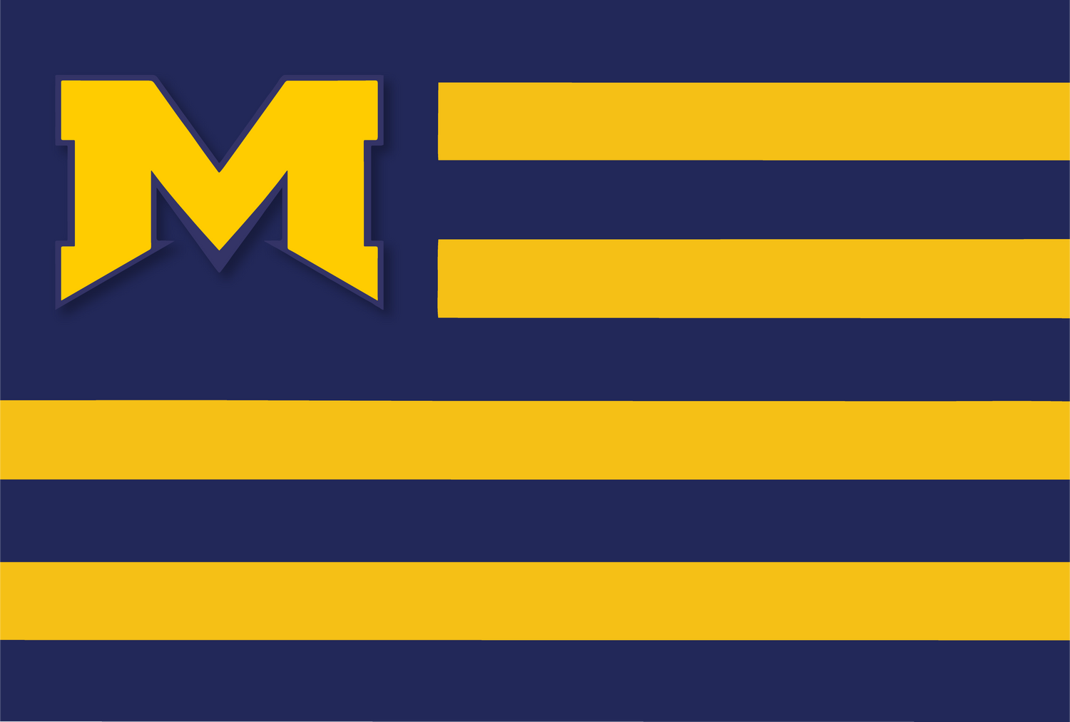 Massapequa Modern M Flag