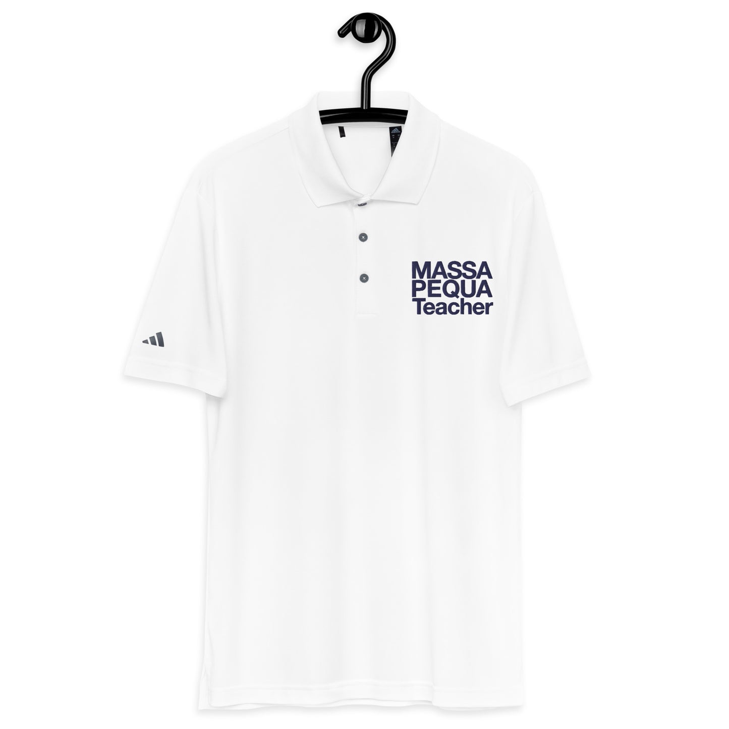 Massapequa Teacher adidas performance polo shirt