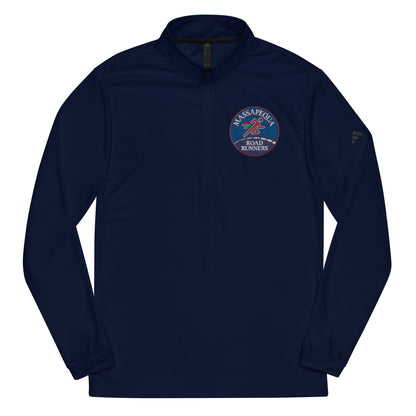 Massapequa Road Runner Adidas Quarter zip pullover