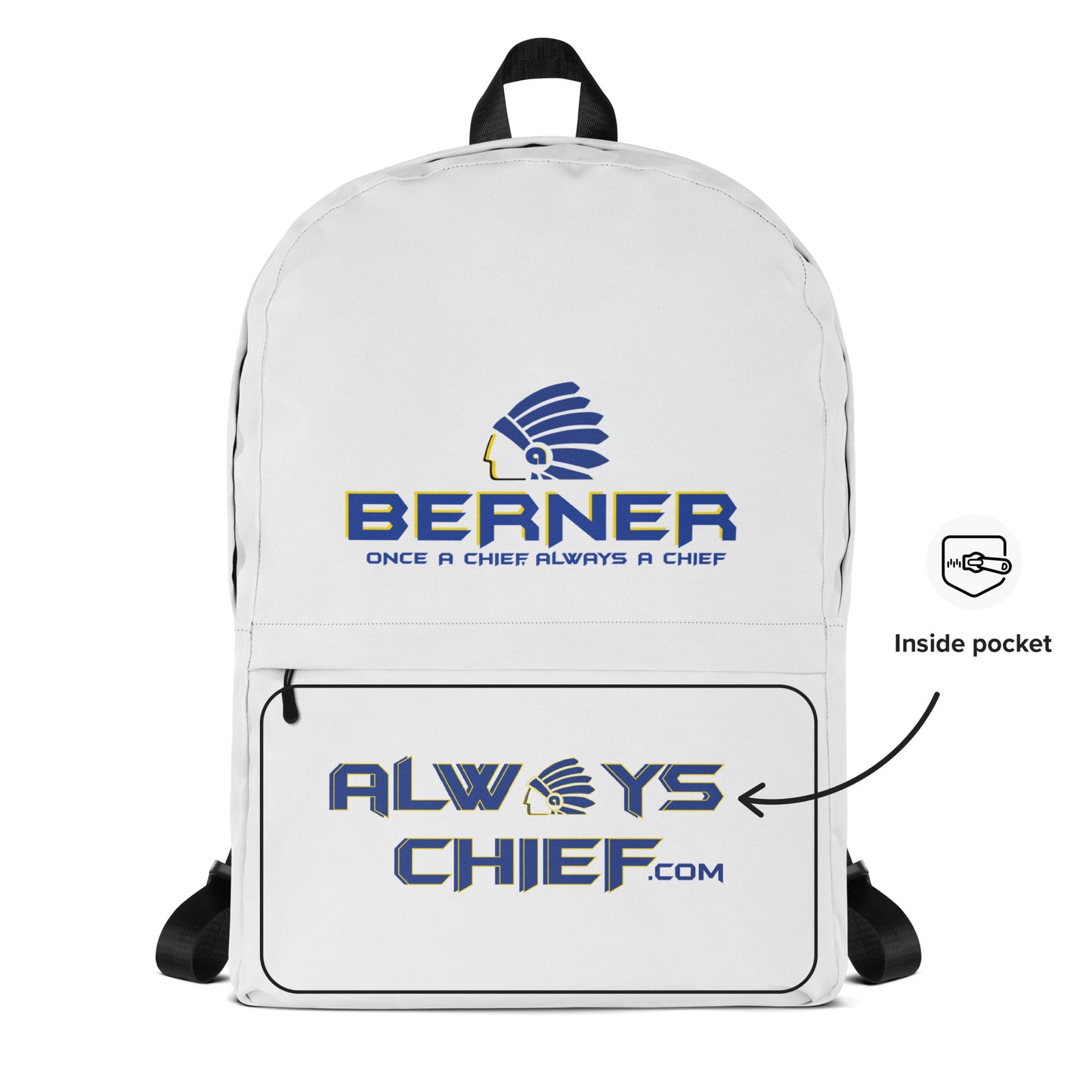 Massapequa School Chiefs Backpack - Berner Middle School