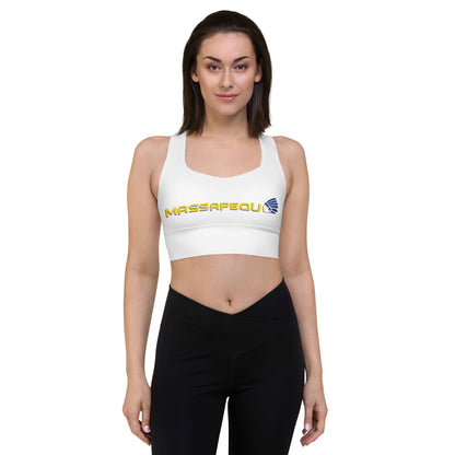 Massapequa Women's Longline sports bra