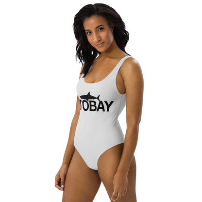 TOBAY Women's Shark and Tail fish One-Piece Swimsuit