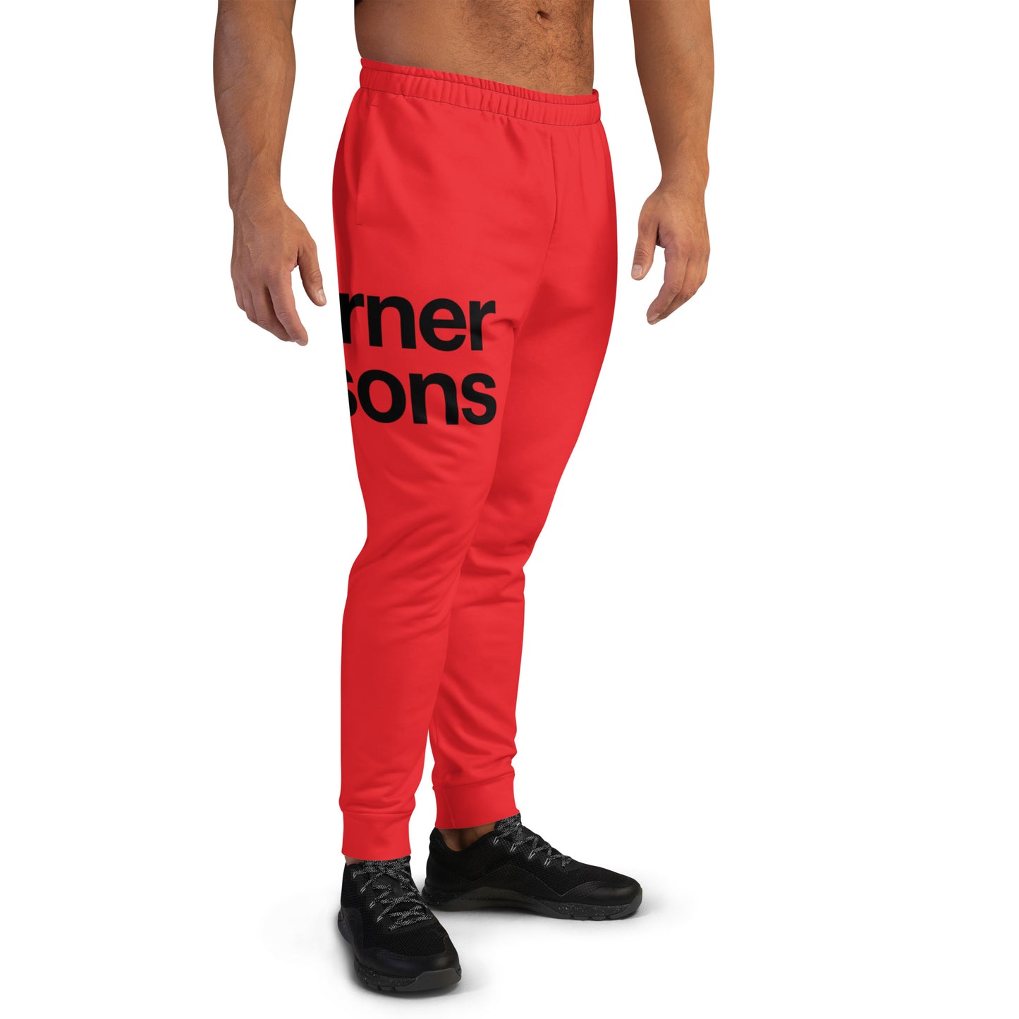 Massapequa Berner Bisons Men's Joggers - Red