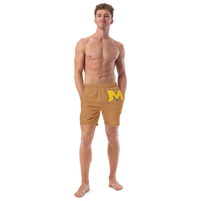 Massapequa Modern Chiefs Men's swim trunks - Tan