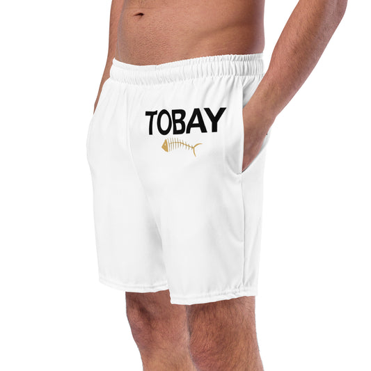 Massapequa TOBAY Fish Men's swim trunks - White