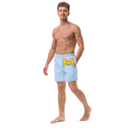 Massapequa Modern Chiefs Men's swim trunks - Baby Blue