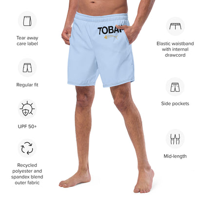 Massapequa TOBAY Fish Men's swim trunks - Baby Blue