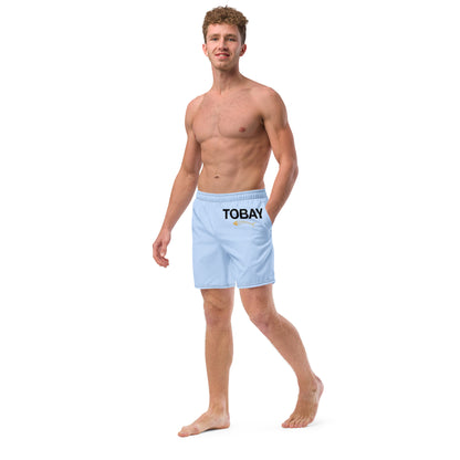 Massapequa TOBAY Fish Men's swim trunks - Baby Blue