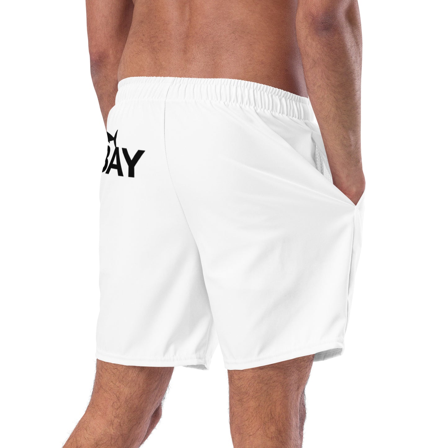 Massapequa TOBAY Fish Men's swim trunks - White