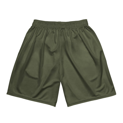 Massapequa TOBAY Fish Unisex mesh shorts - Olive Green