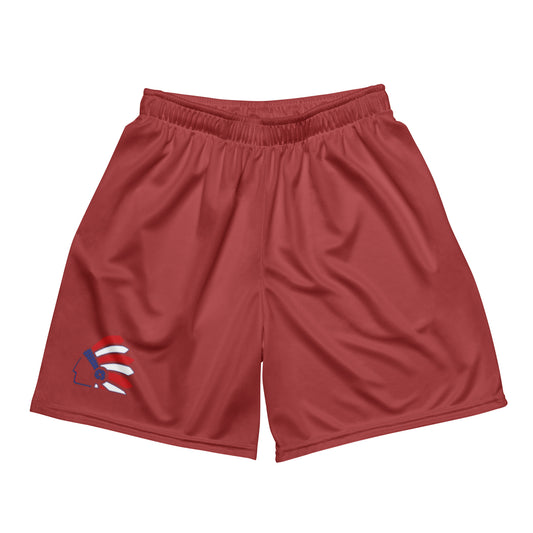 Massapequa Modern USA Chiefs Unisex mesh shorts - Dust Red