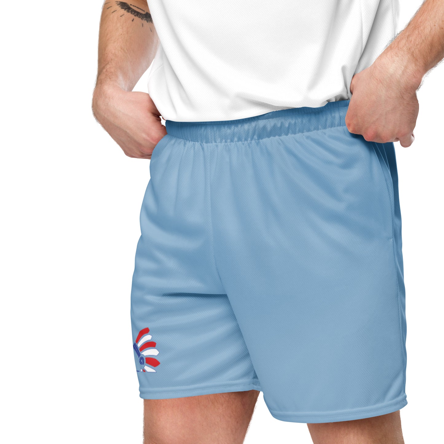 Massapequa Modern USA Chiefs  Unisex mesh shorts - Matted Blue