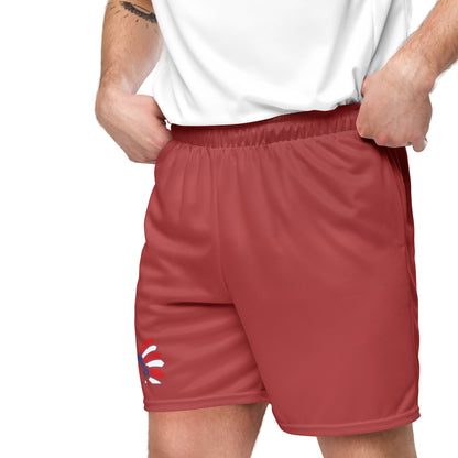 Massapequa Modern USA Chiefs Unisex mesh shorts - Dust Red