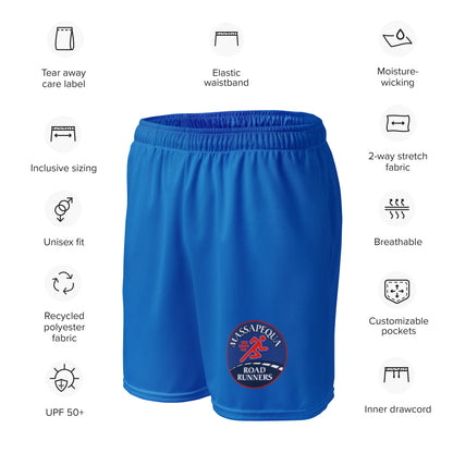 Massapequa Road Runners Unisex mesh shorts