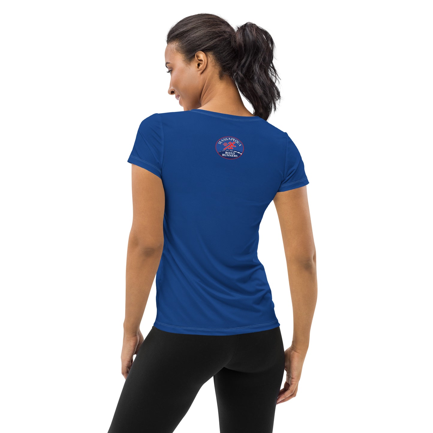 Massapequa Road Runners All-Over Print Women's Athletic T-shirt