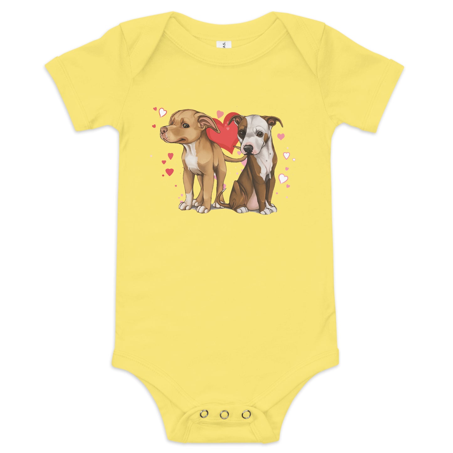 Titus and Hailey Dog Baby short sleeve one piece