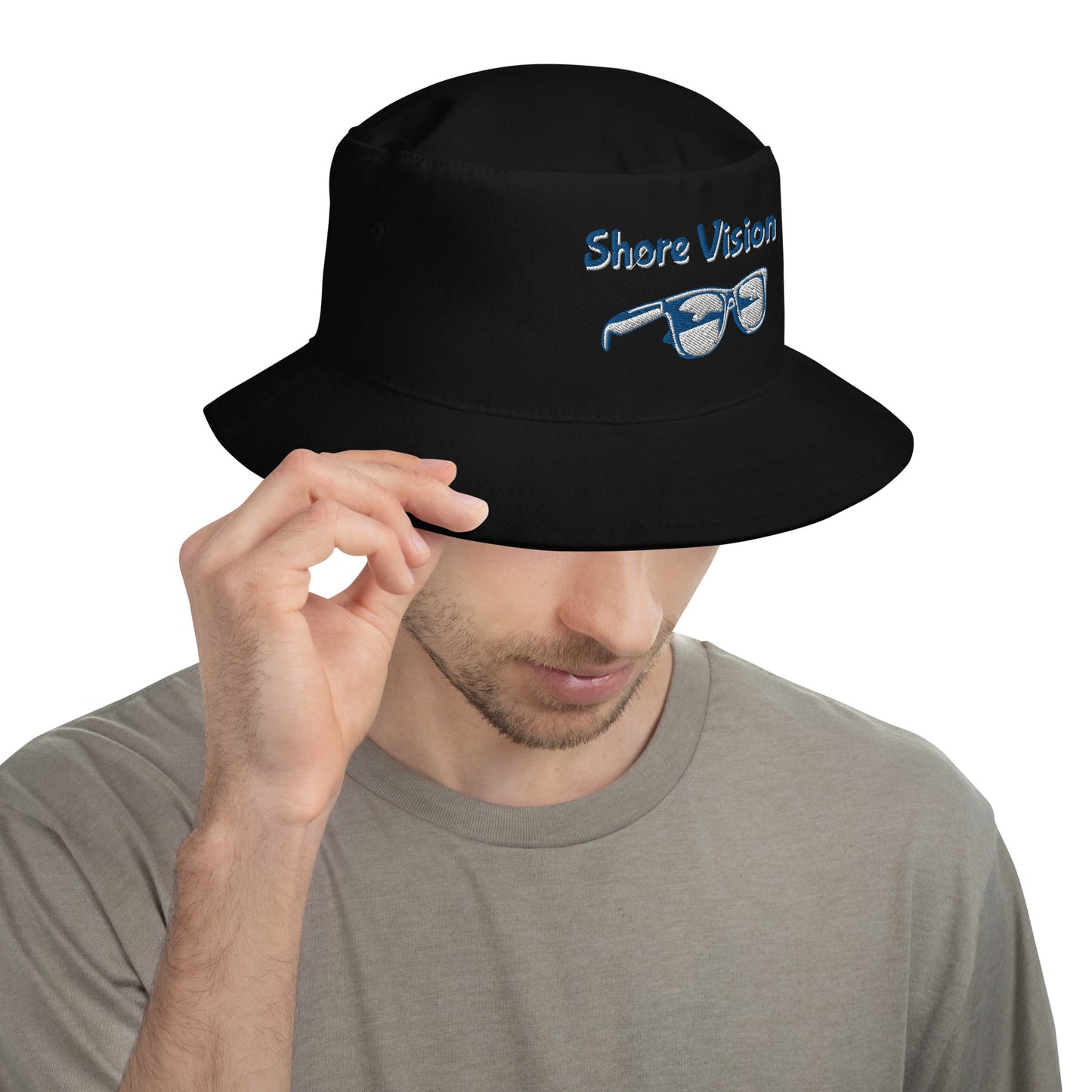 Shore Vision Chill Embroidered Bucket Hat