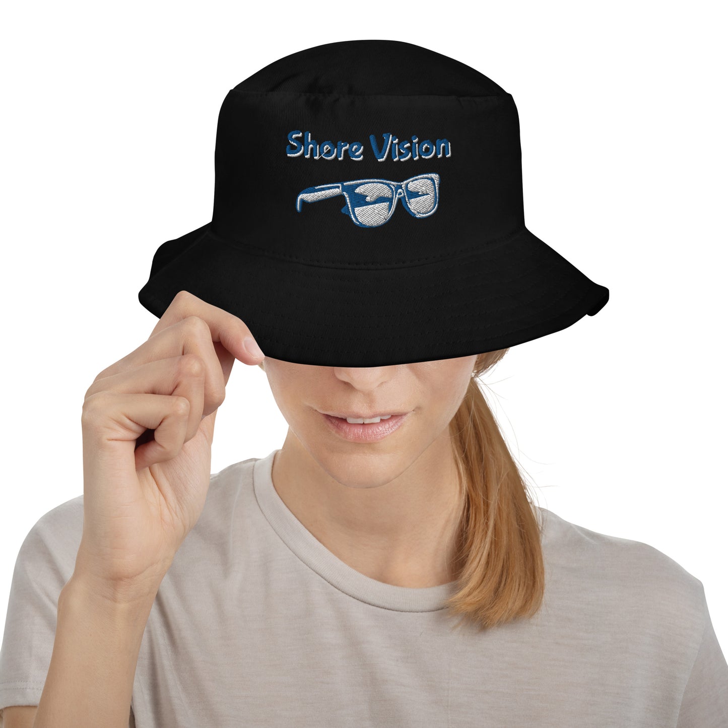 Shore Vision Chill Embroidered Bucket Hat