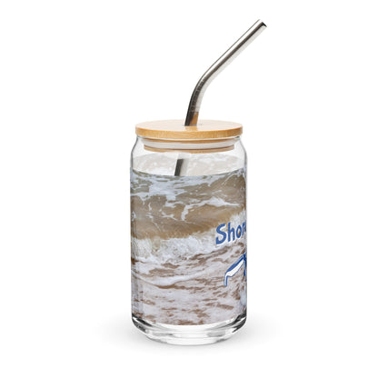 Shore Vision Beach Scene Can-shaped glass