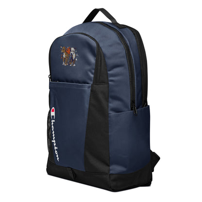 Titus and Hailey Dog Champion backpack