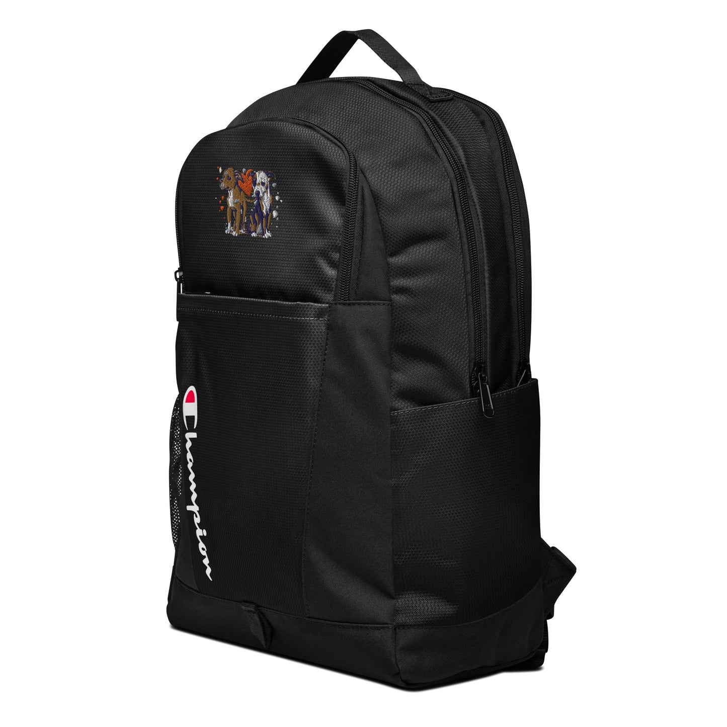 Titus and Hailey Dog Champion backpack