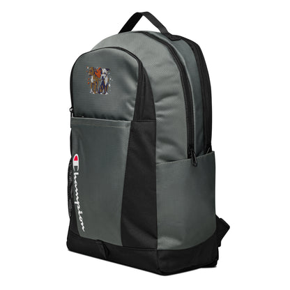 Titus and Hailey Dog Champion backpack