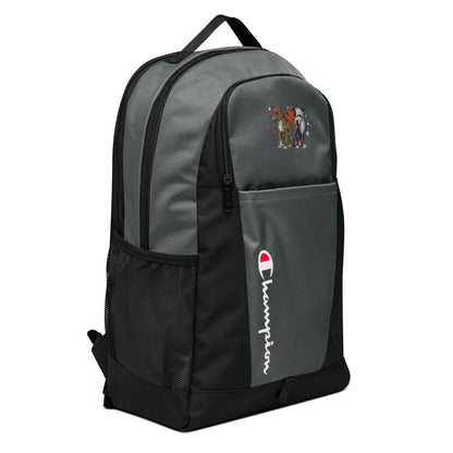 Titus and Hailey Dog Champion backpack