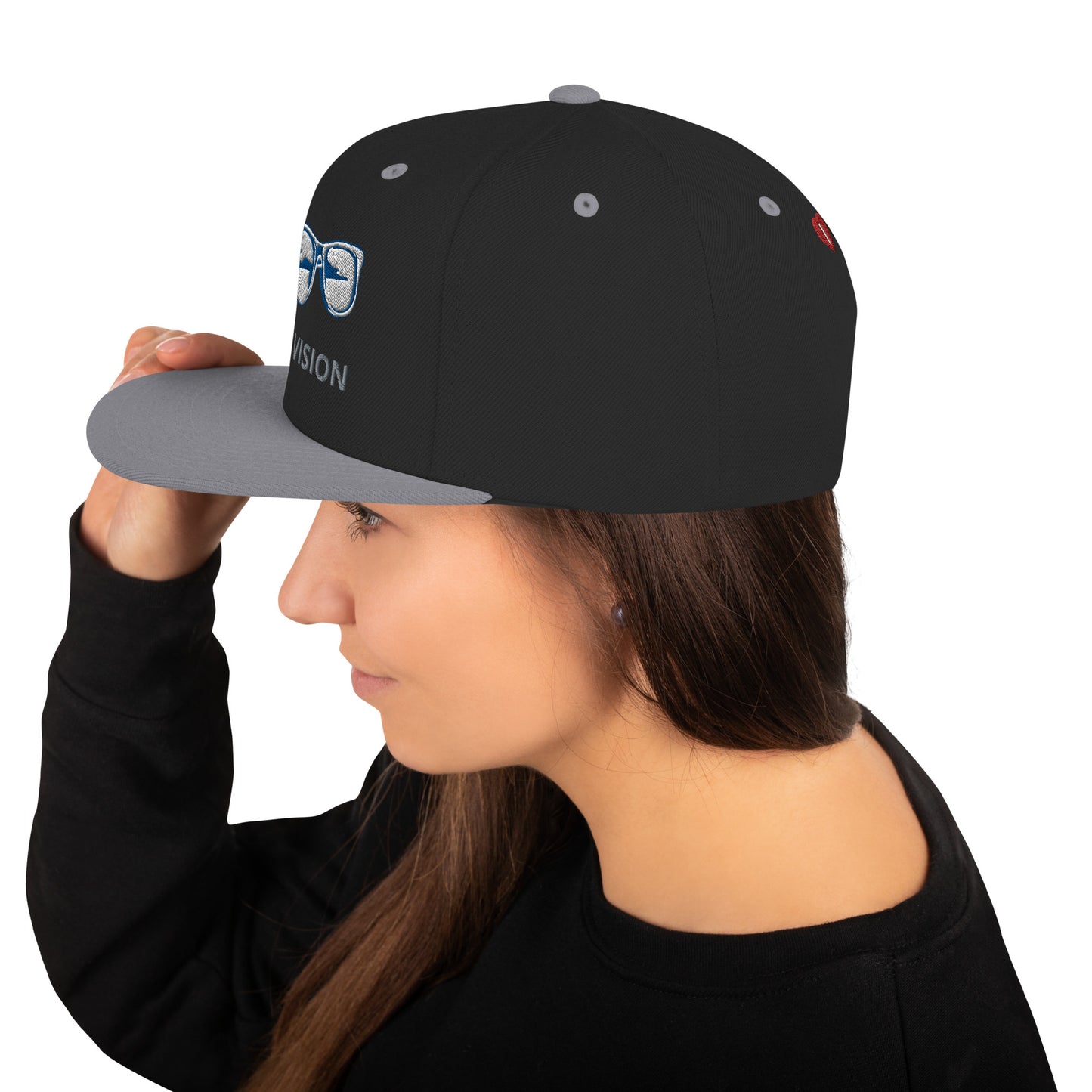 Shore Vision Embroidered Snapback Hat