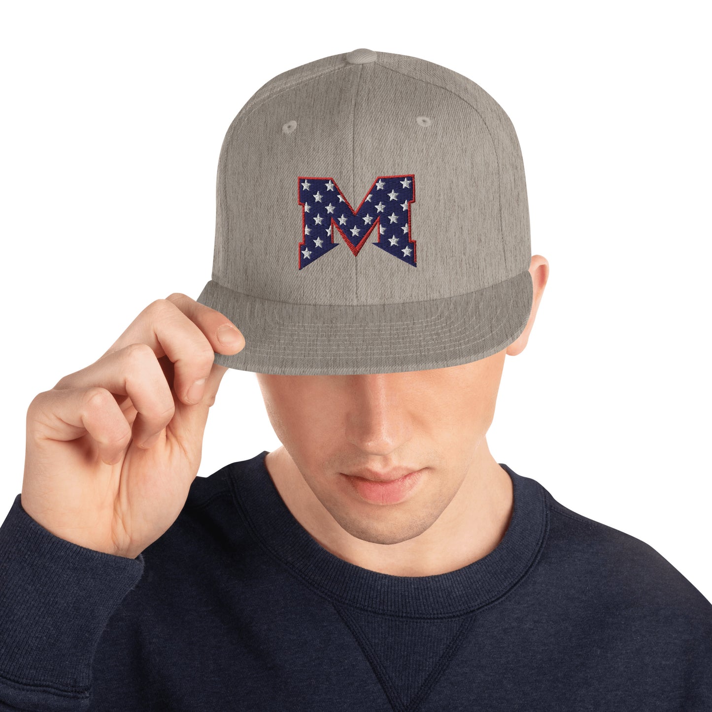 Massapequa Modern USA Snapback Hat