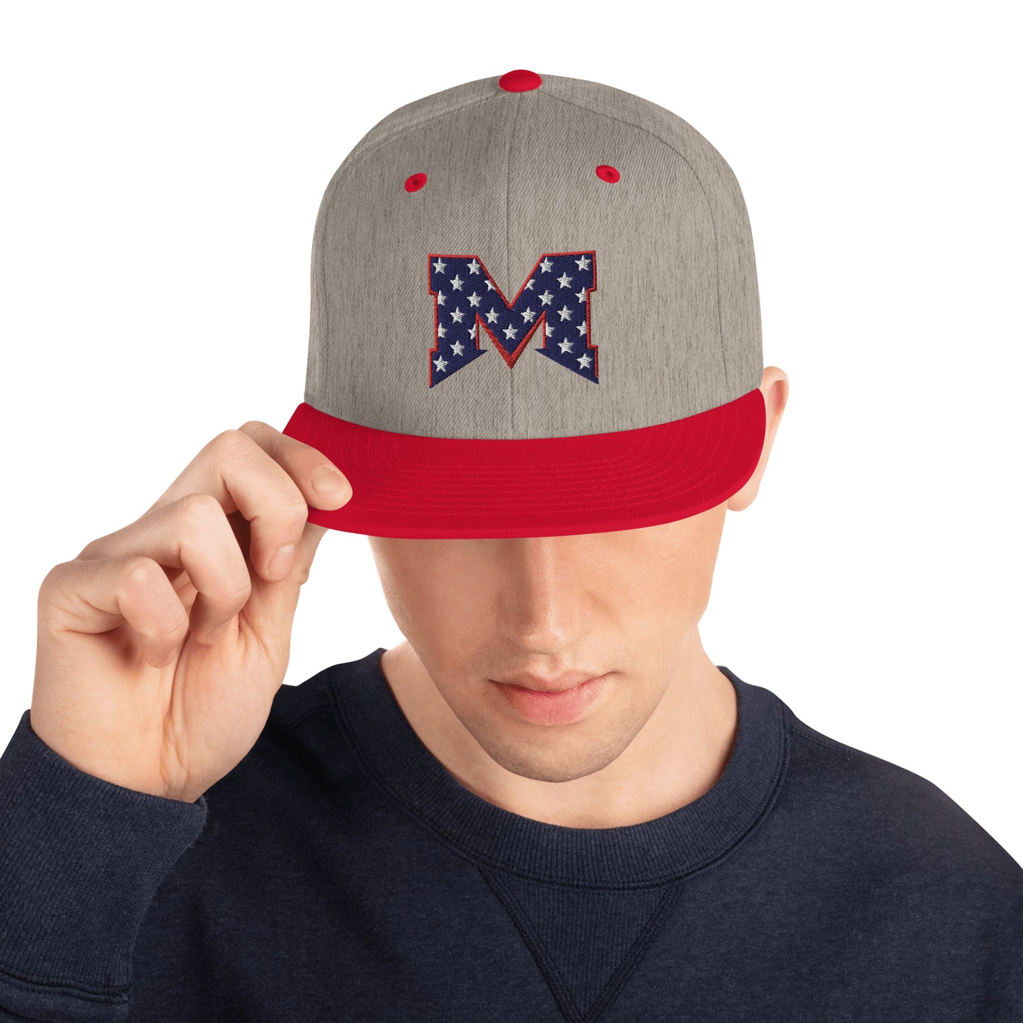 Massapequa Modern USA Snapback Hat