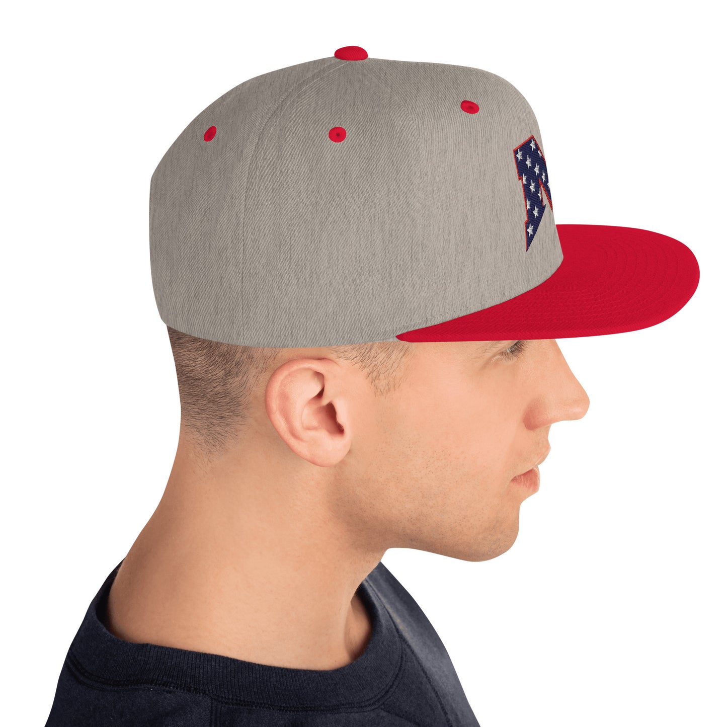 Massapequa Modern USA Snapback Hat