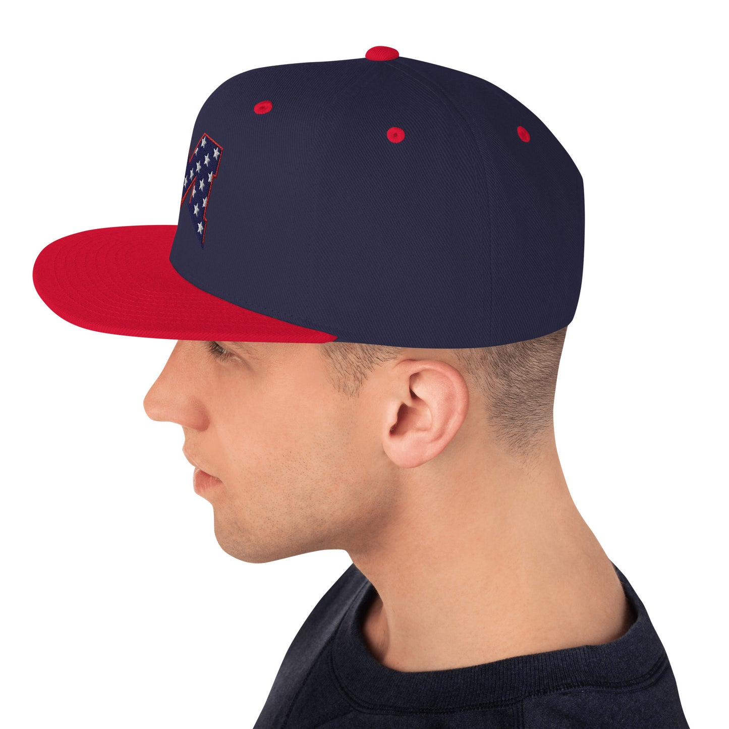 Massapequa Modern USA Snapback Hat