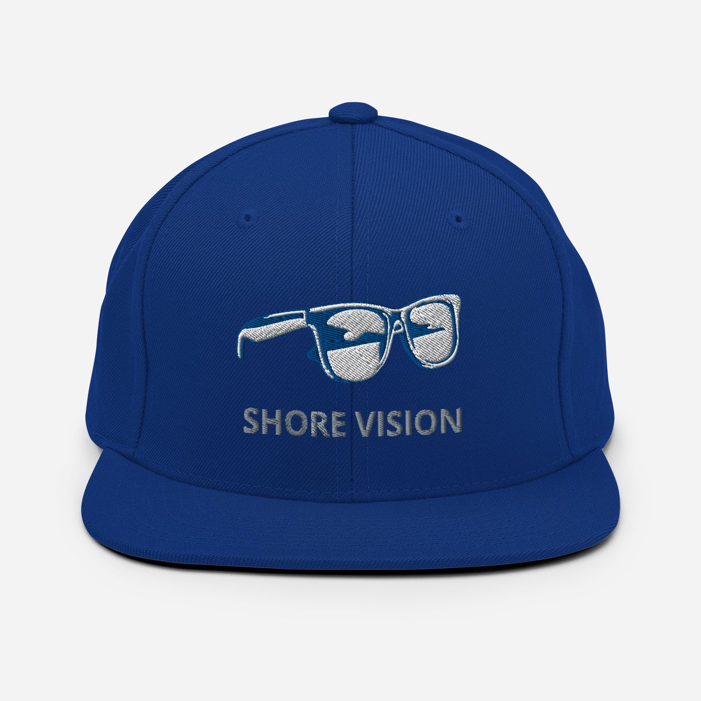 Shore Vision Embroidered Snapback Hat