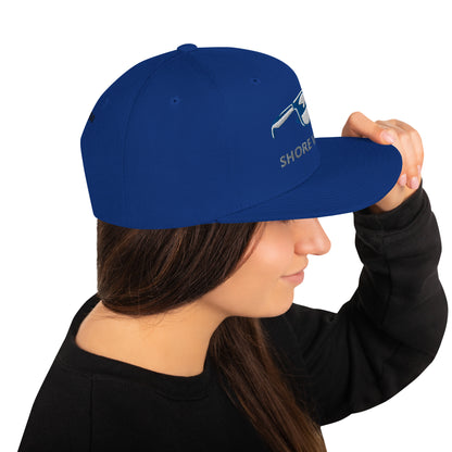 Shore Vision Embroidered Snapback Hat