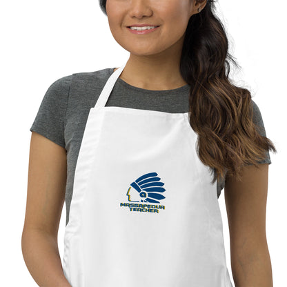 Massapequa Teacher Unisex Chiefs Embroidered Apron