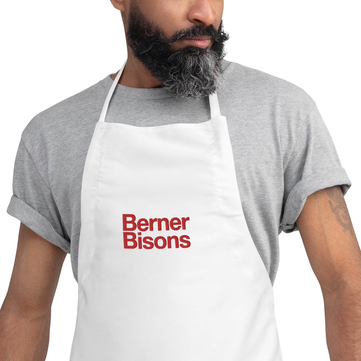 Massapequa Berner Bisons Unisex Embroidered Apron