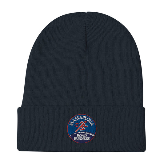 Massapequa Road Runners Logo Embroidered Beanie