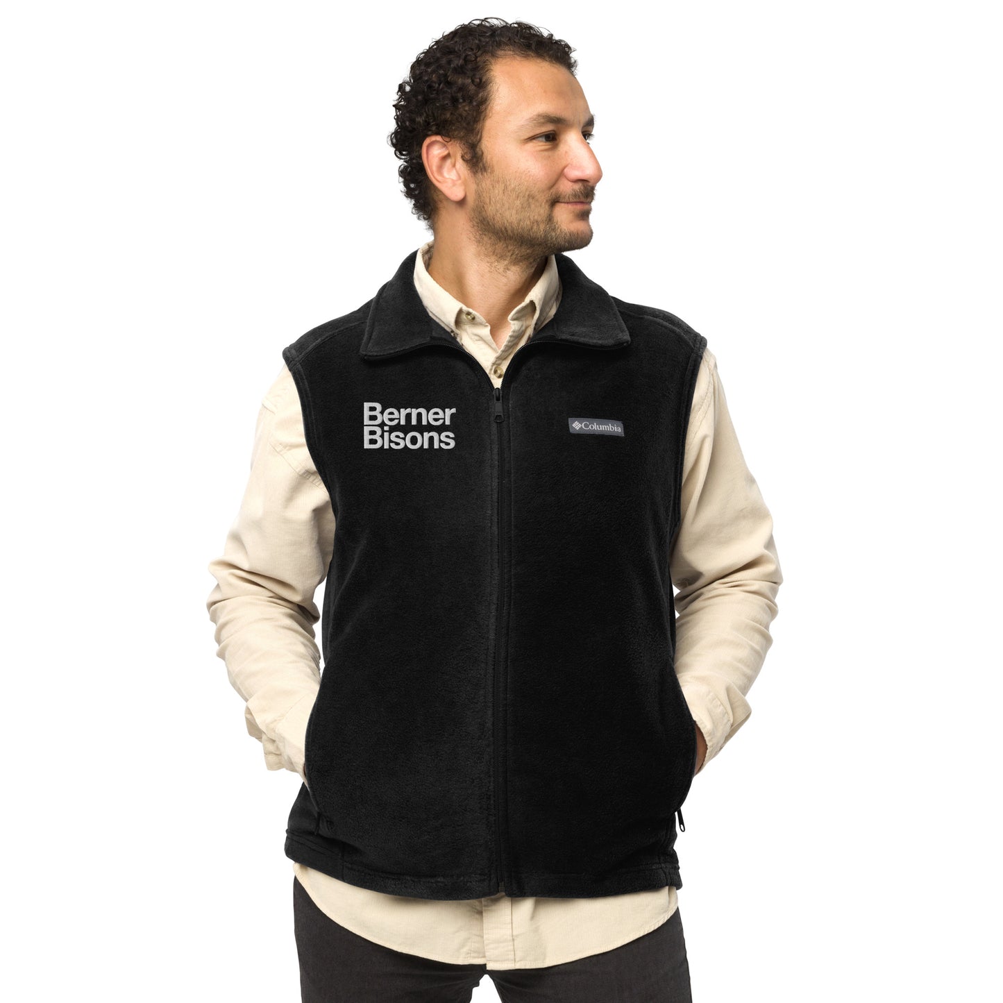 Massapequa Berner Bisons Men’s Columbia fleece vest