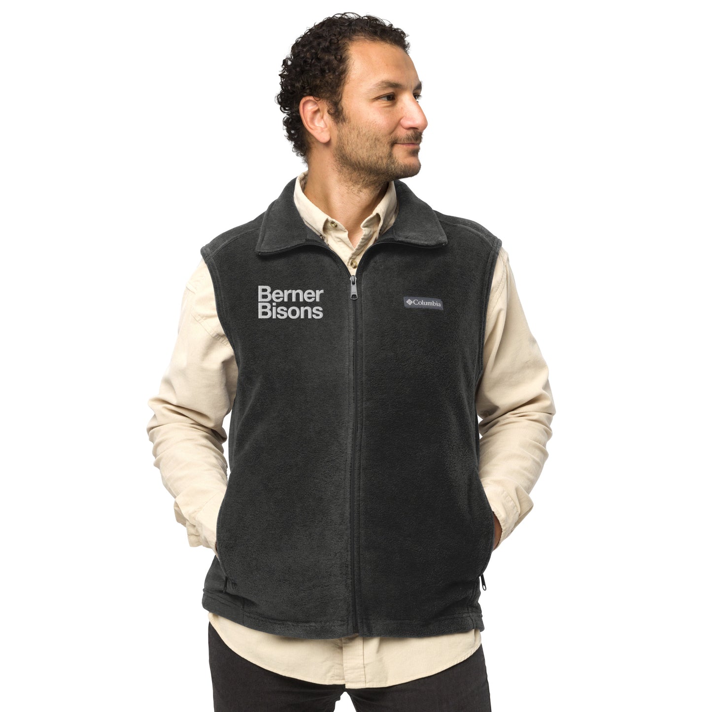 Massapequa Berner Bisons Men’s Columbia fleece vest