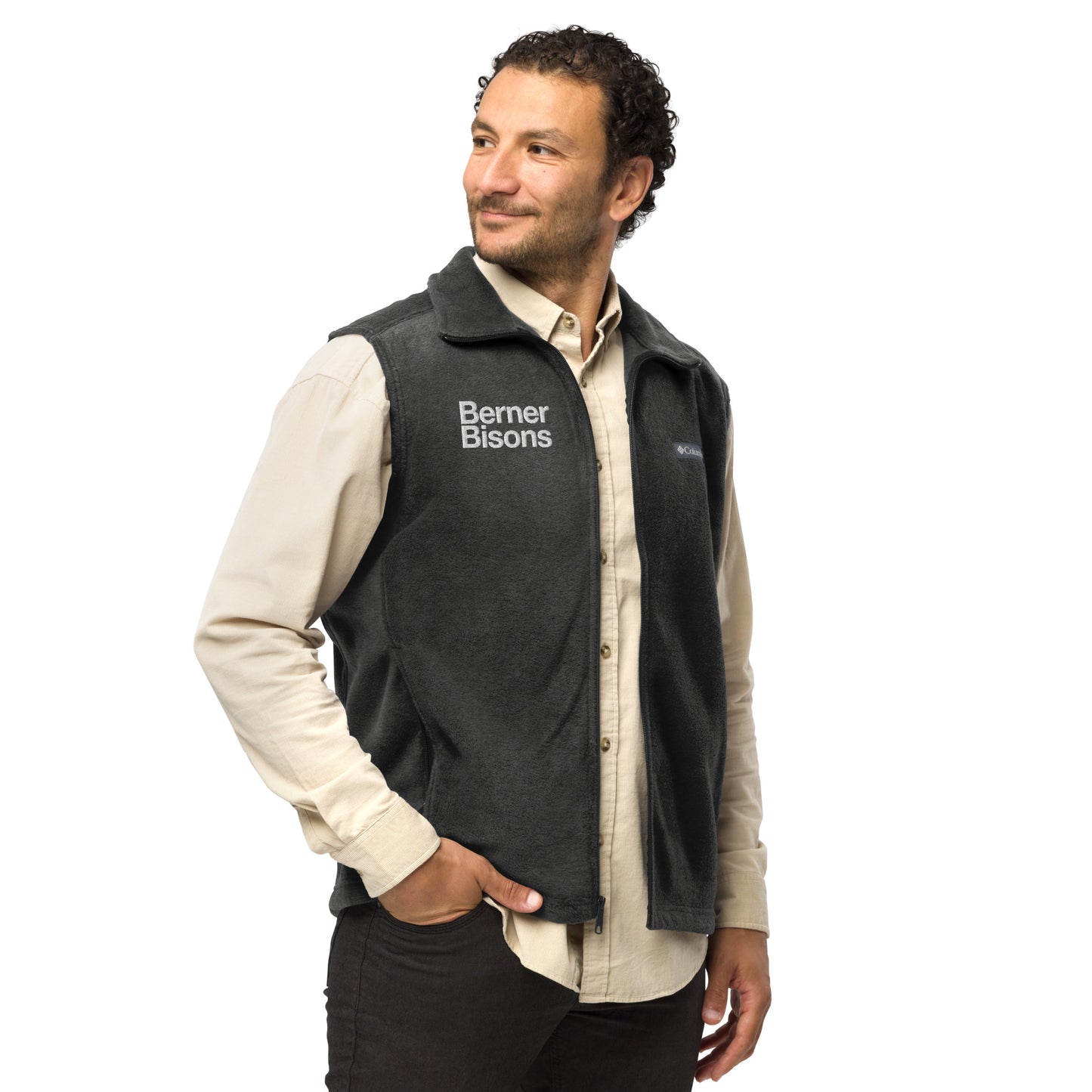 Massapequa Berner Bisons Men’s Columbia fleece vest