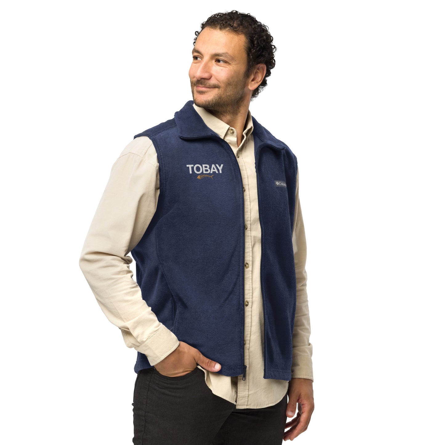 Massapequa TOBAY Men’s Columbia fleece vest