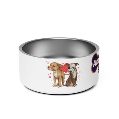 Titus and Hailey Dog Pet bowl