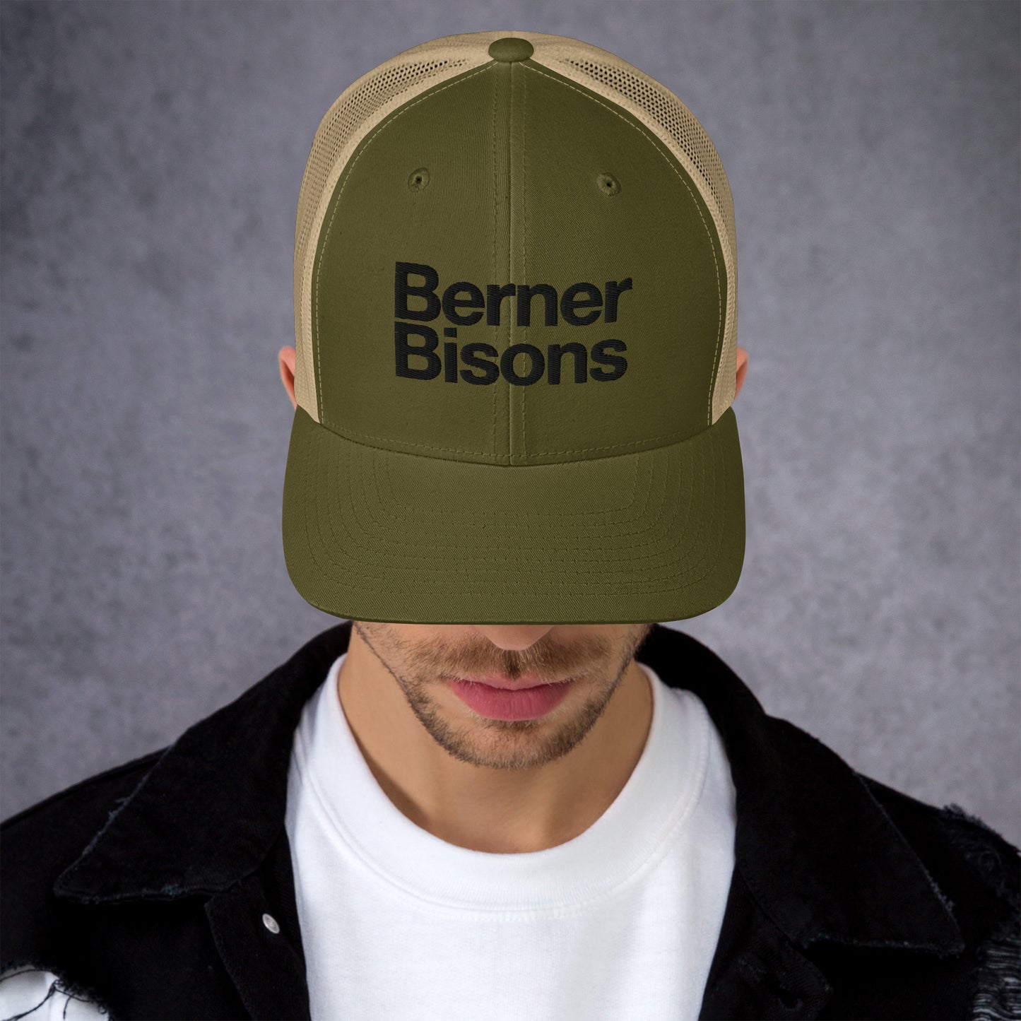 Massapequa Berner Bisons Trucker Cap