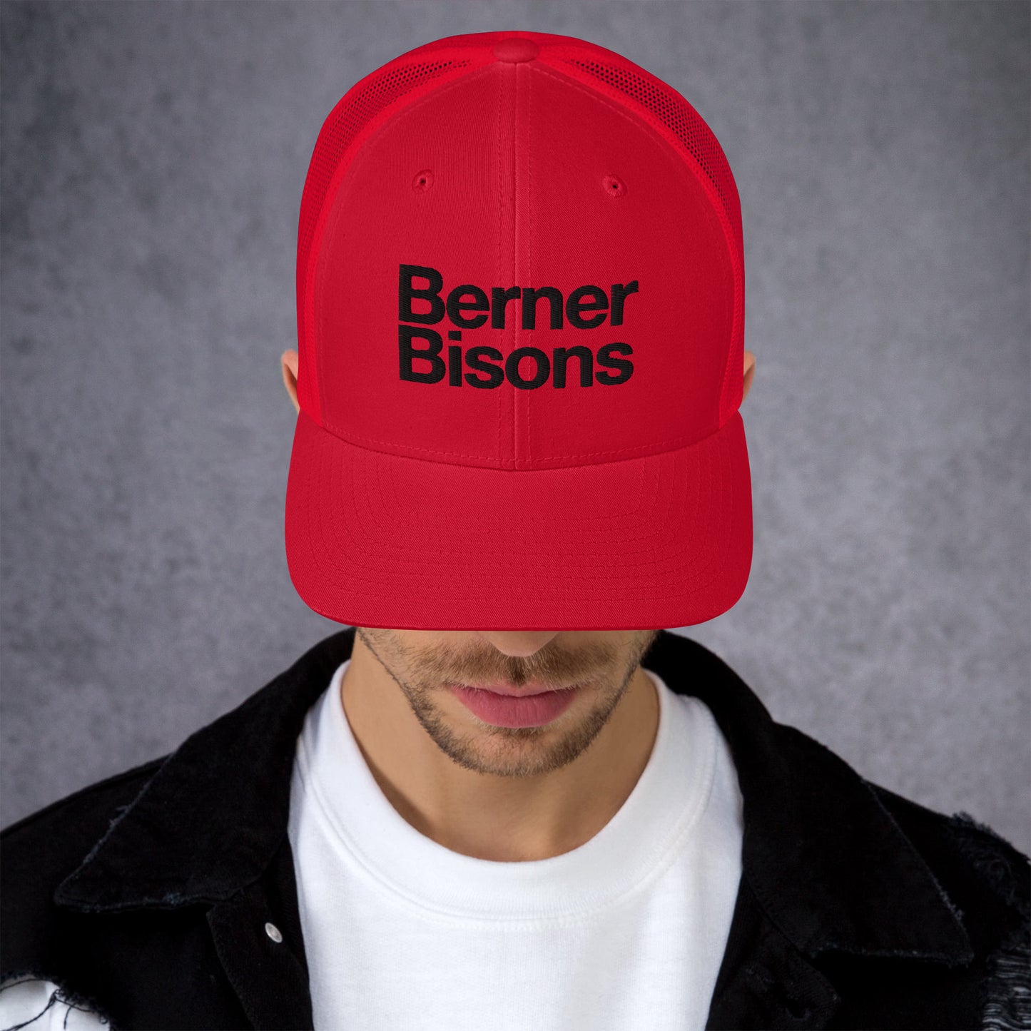 Massapequa Berner Bisons Trucker Cap