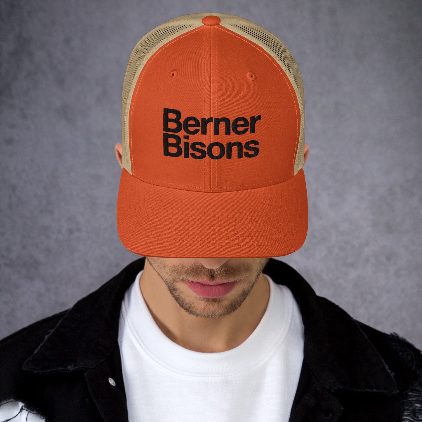 Massapequa Berner Bisons Trucker Cap