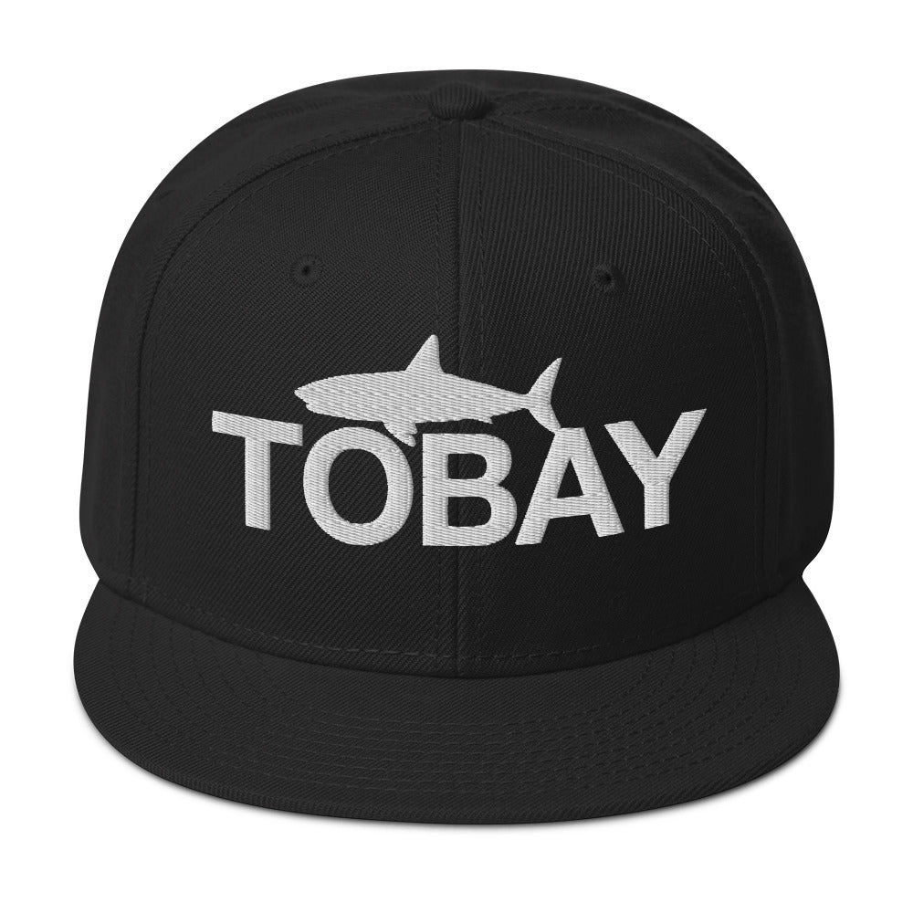 Massapequa TOBAY Shark Snapback Hat